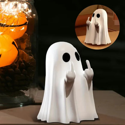 🔥Halloween Early Discount 🔥Buy 1 Get 1 Free 🎁Halloween Ghost Figurine - Spooky Resin Ghost Statue