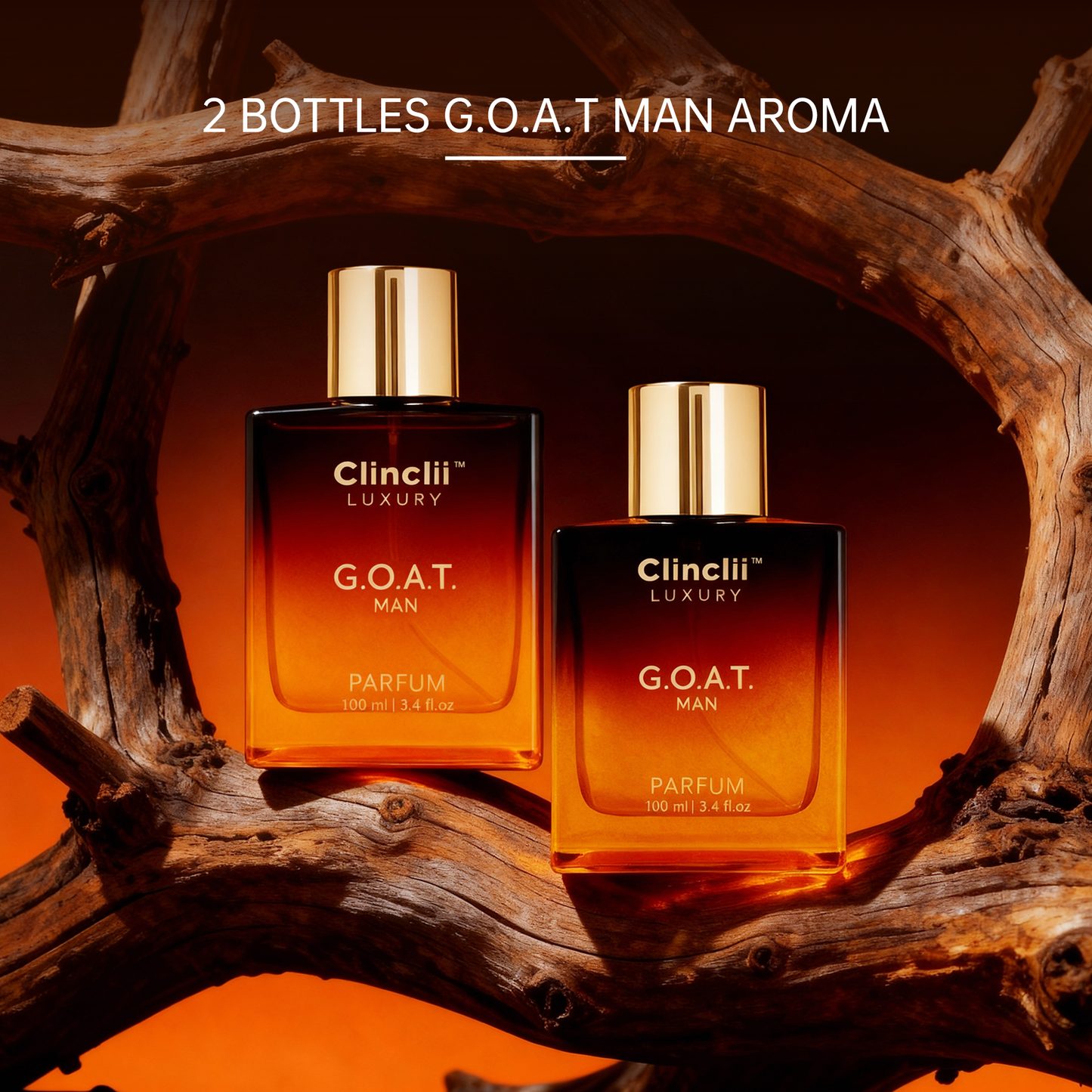 Final 3 Hours🔥Gentlemen’s Fragrance Set with CEO MAN Perfume &amp; G.O.A.T MAN Aroma