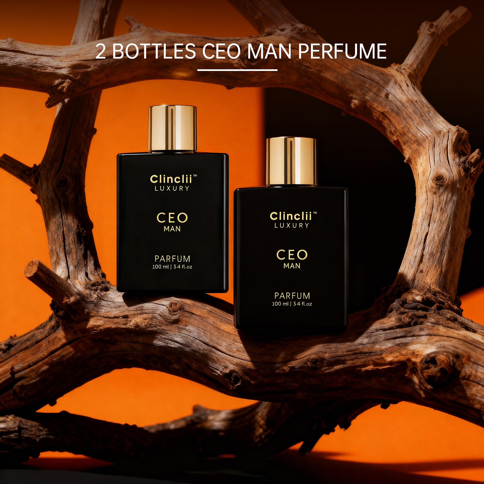 2 bottles CEO MAN Perfume